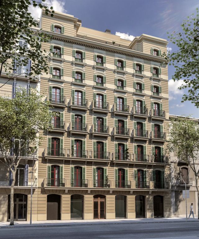 西班牙 巴塞罗那 复式公寓 3卧5卫 宽敞明亮 开放式厨房 位置优越